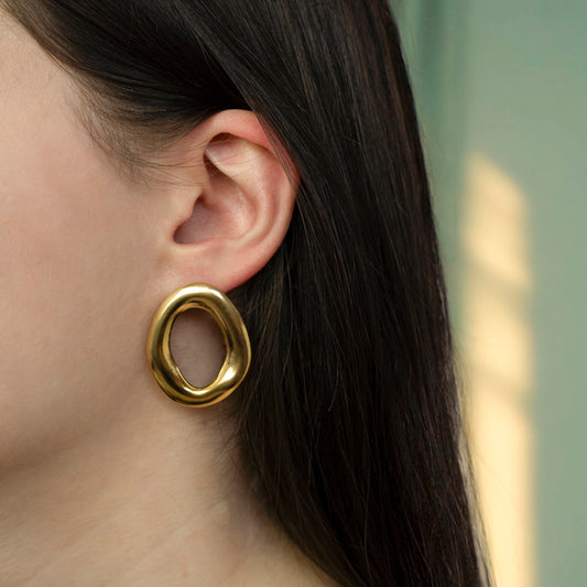 Noé Oorbellen - Goud